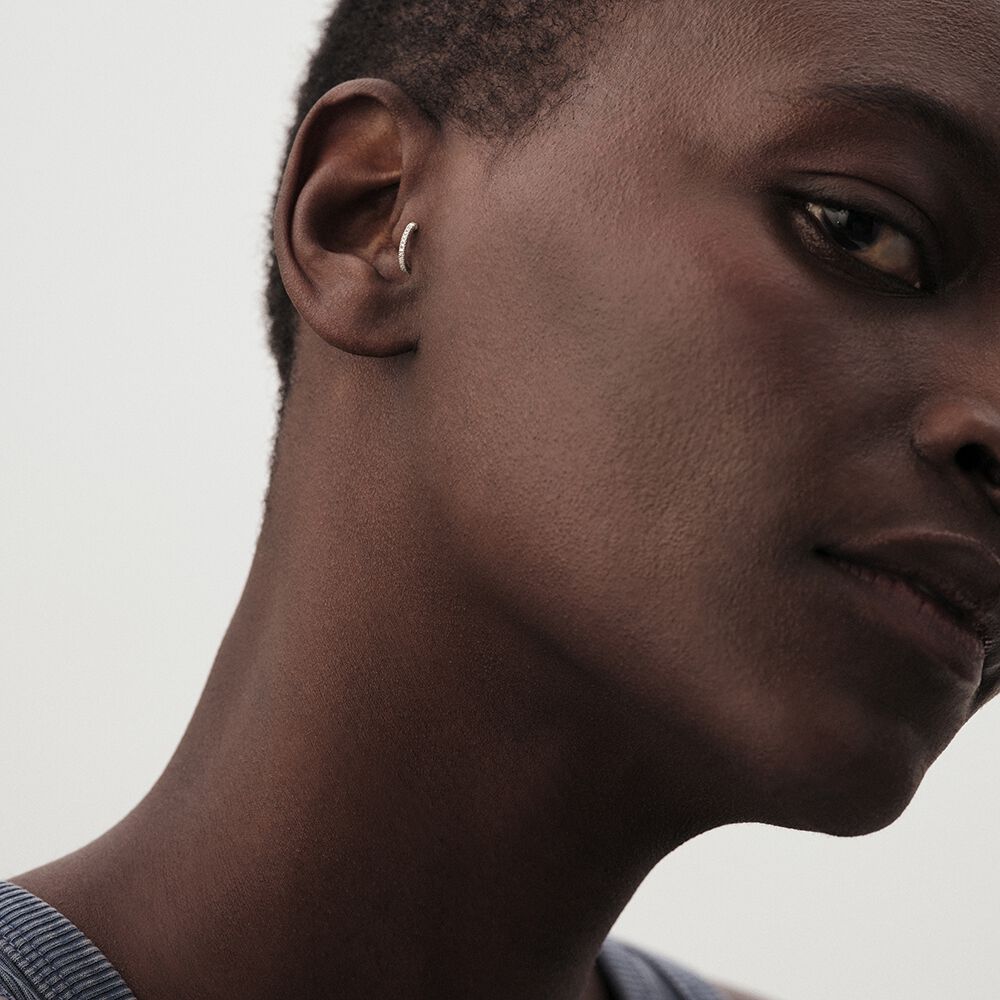 Piercing H&eacute;lix & Tragus MIX & MATCH - Cristal / Argent&eacute; - Piercing H&eacute;lix & Tragus  | Agatha