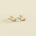 Créoles BELOVED - Multicolore / Doré - Boucles d'oreilles  | Agatha
