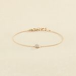 Bracelet souple GLORIA - Cristal / Doré - Bracelets  | Agatha