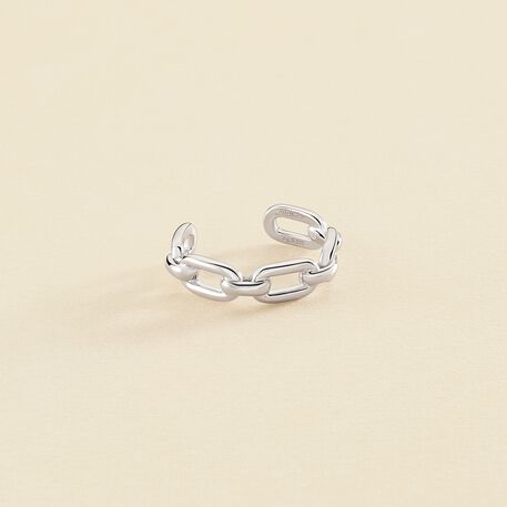 Bague ajustable CHAIN - Argenté - Bagues  | Agatha