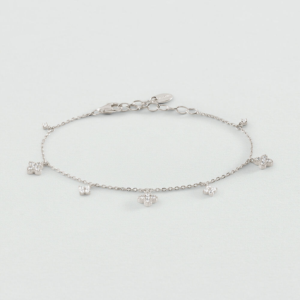 Bracelet souple BELOVED - Cristal / Argent&eacute; - Bracelets souples  | Agatha