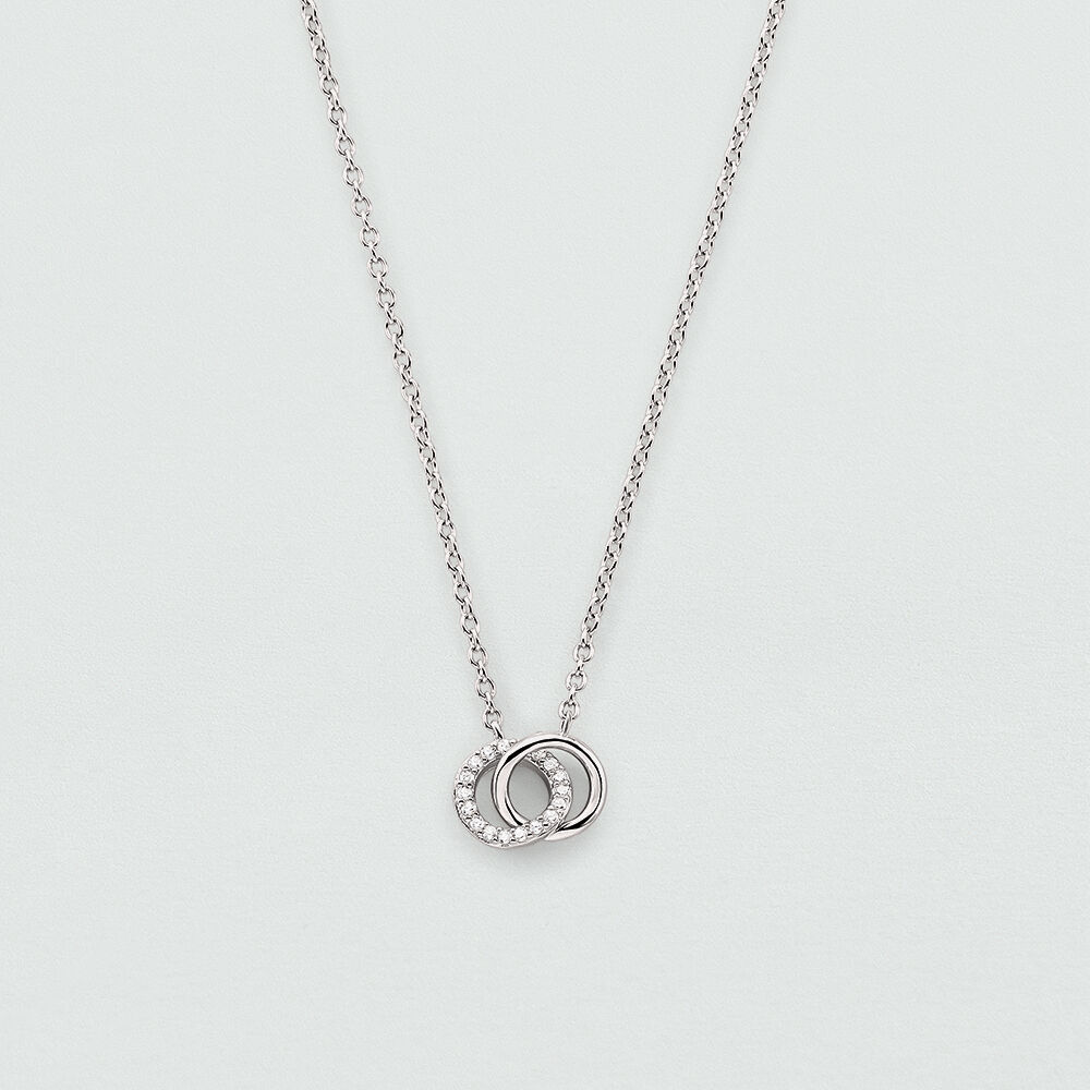 Collier ras du cou RONDOU - Cristal / Argenté - Colliers fantaisie  | Agatha