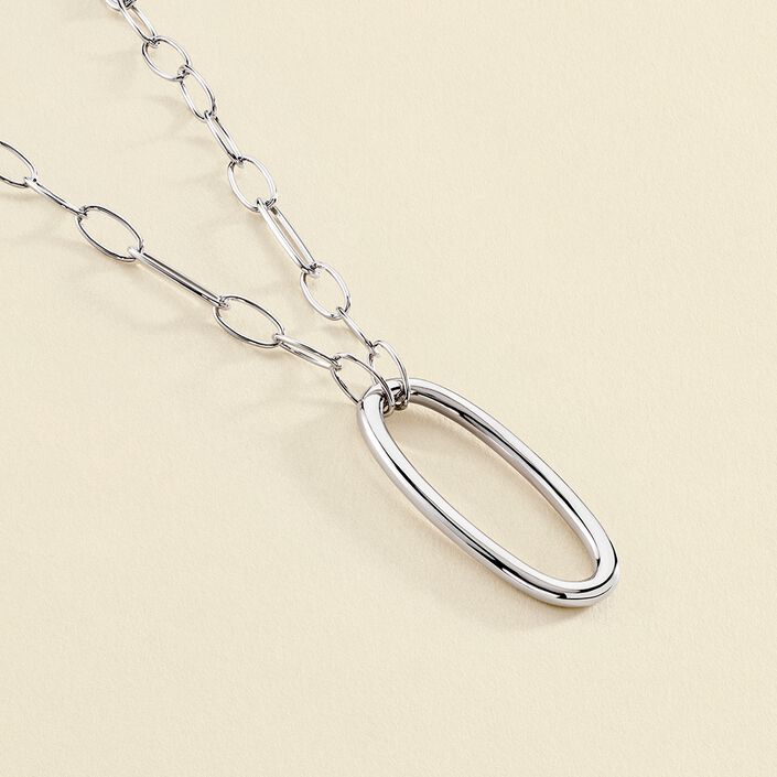 Sautoir CHAIN - Argenté - Colliers  | Agatha