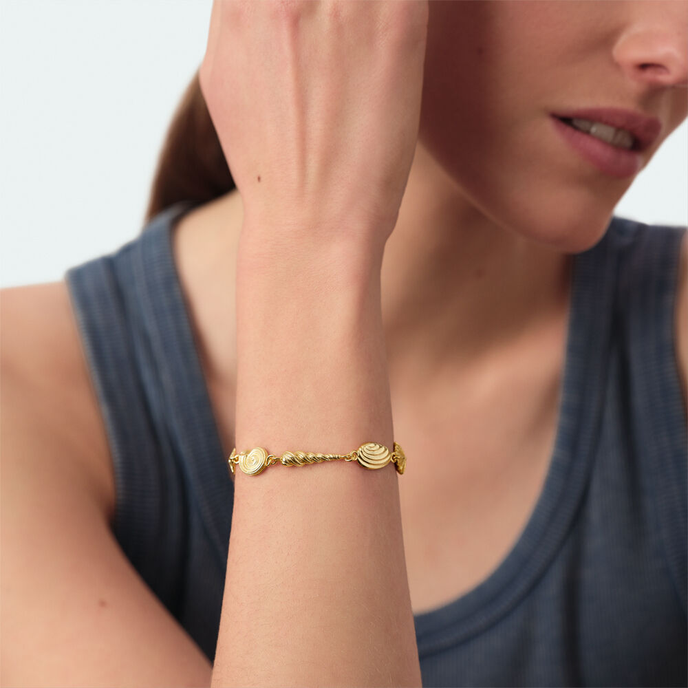 Bracelet souple CALYPSO - Dor&eacute; - Bracelets souples  | Agatha