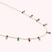 Collier ras du cou ASTRE - Multicolore / Doré - Colliers  | Agatha