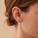 Boucles d'oreilles pendantes BELOVED - Cristal / Argenté - Boucles d'oreilles  | Agatha