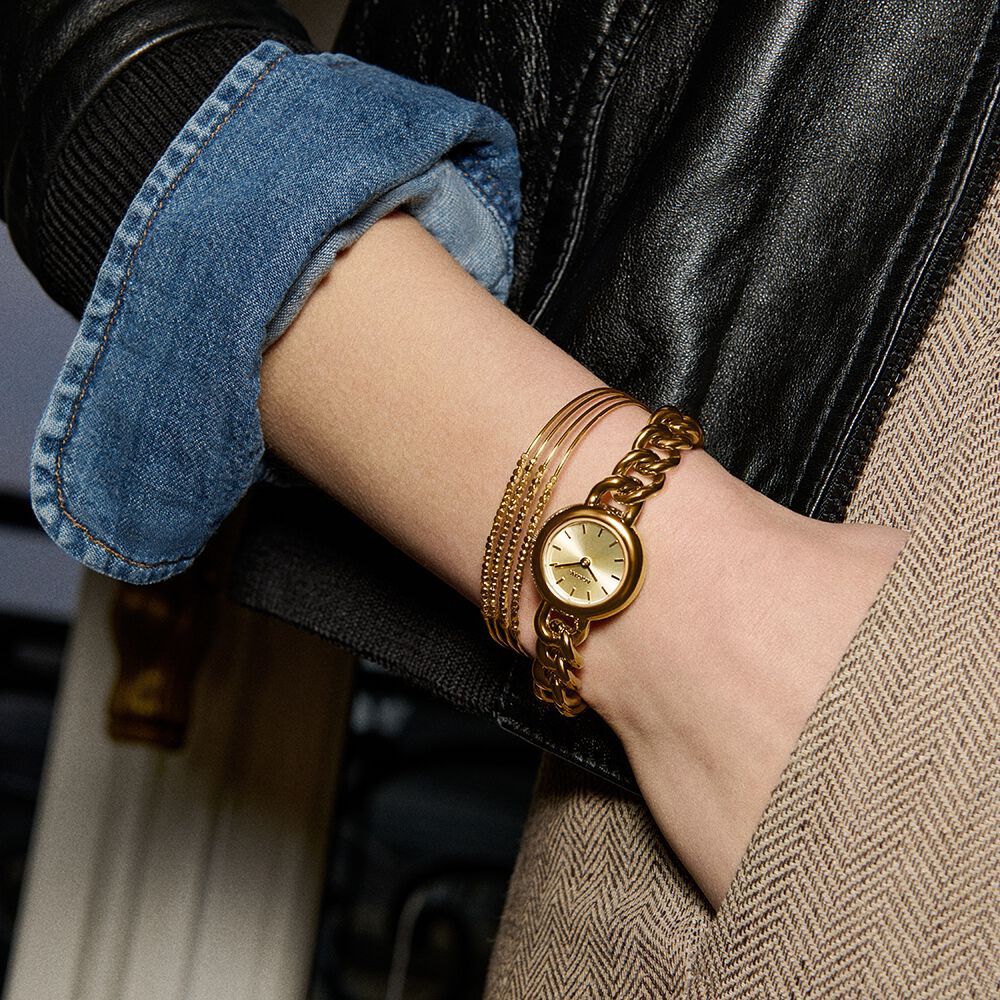 Montre métal MADELEINE - Doré - Montres  | Agatha