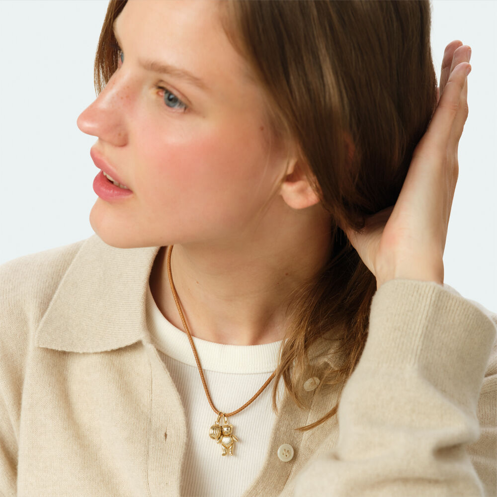 Pendentif OURS - Marron / Dor&eacute; - Nouveaut&eacute;s  | Agatha