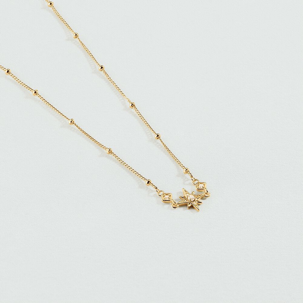 Collier ras du cou OURSE - Cristal / Doré - Colliers fantaisie  | Agatha