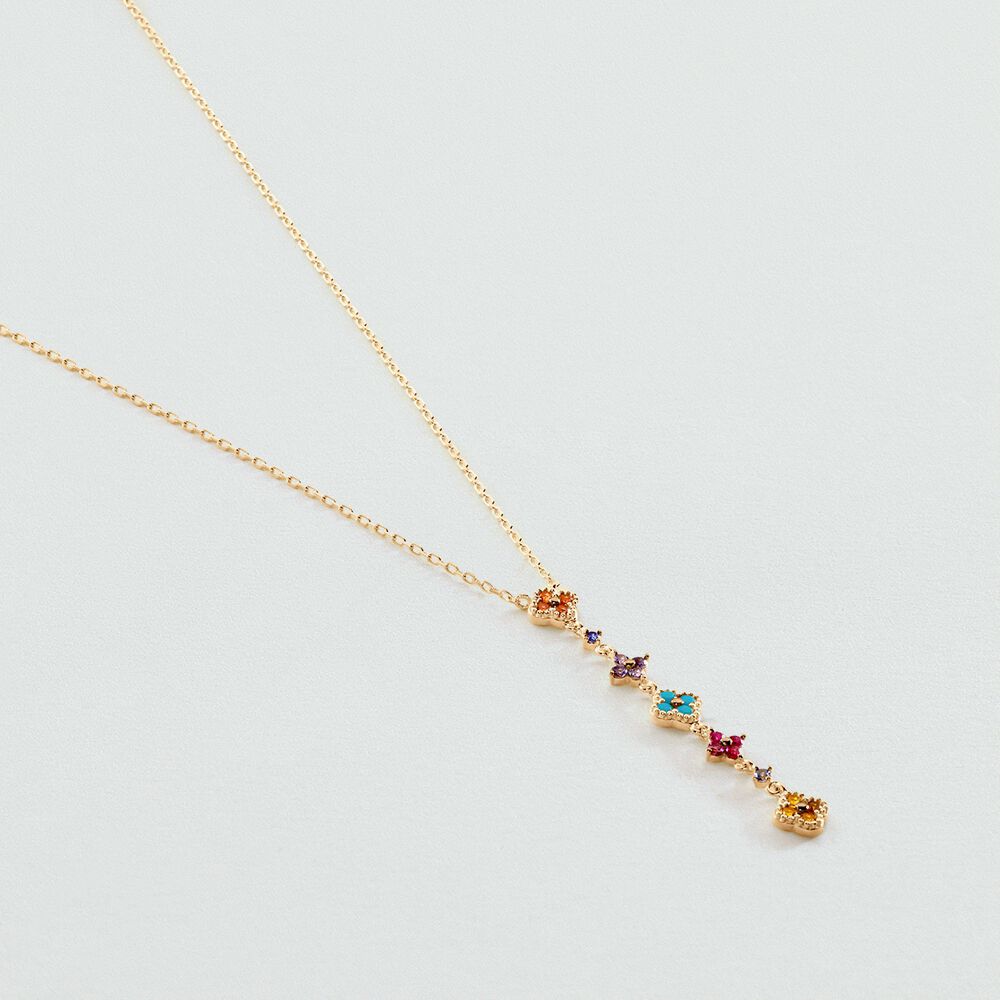 Collier ras du cou BELOVED - Multicolore / Doré - Colliers fantaisie  | Agatha