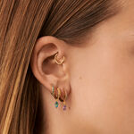 Piercing créole RADIOSA - Lilas - Piercings  | Agatha