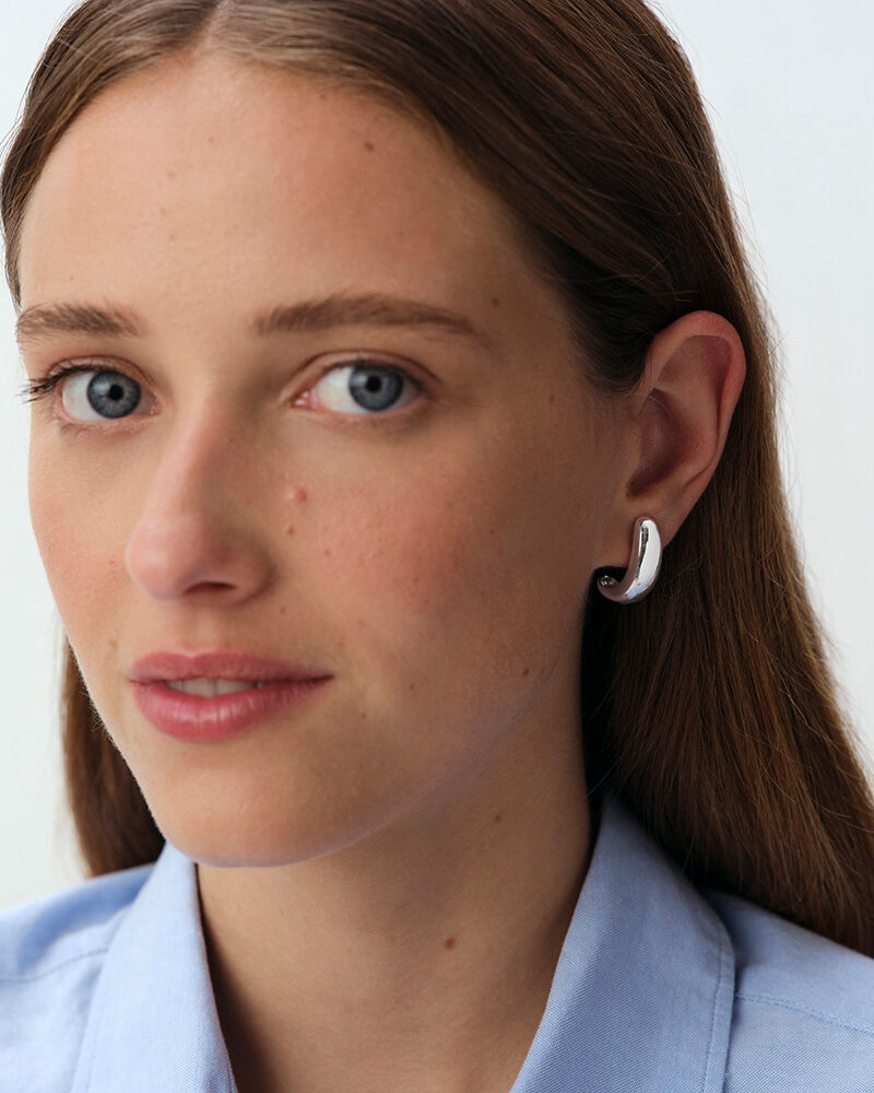 Créoles RUE DE SEINE - Argenté - Créoles  | Agatha Créoles RUE DE SEINE - Argenté - Créoles  | Agatha