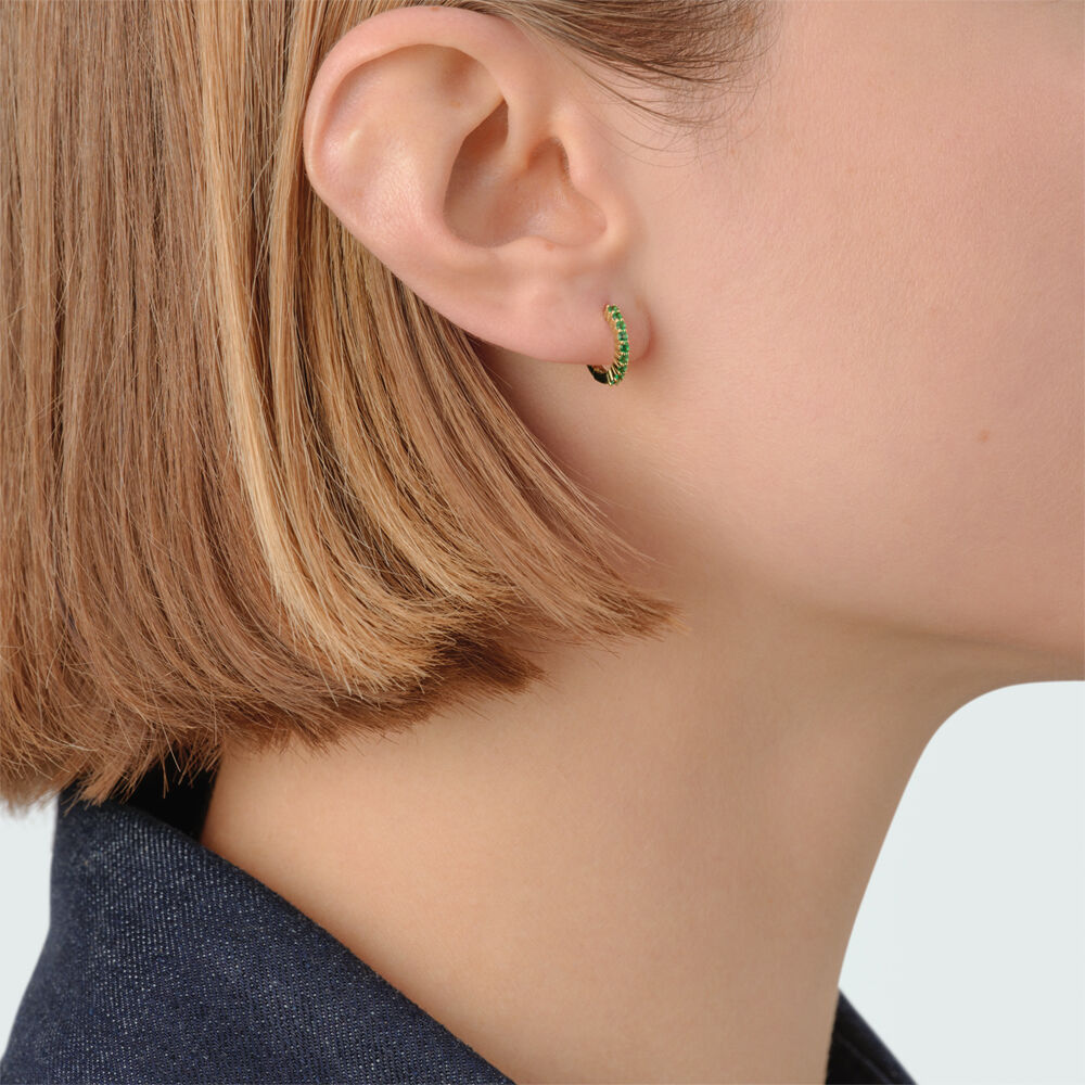 Cr&eacute;oles MIX & MATCH - Vert / Dor&eacute; - Cr&eacute;oles  | Agatha