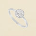 Bague fine SCINTILL - Cristal / Argenté - Bagues  | Agatha