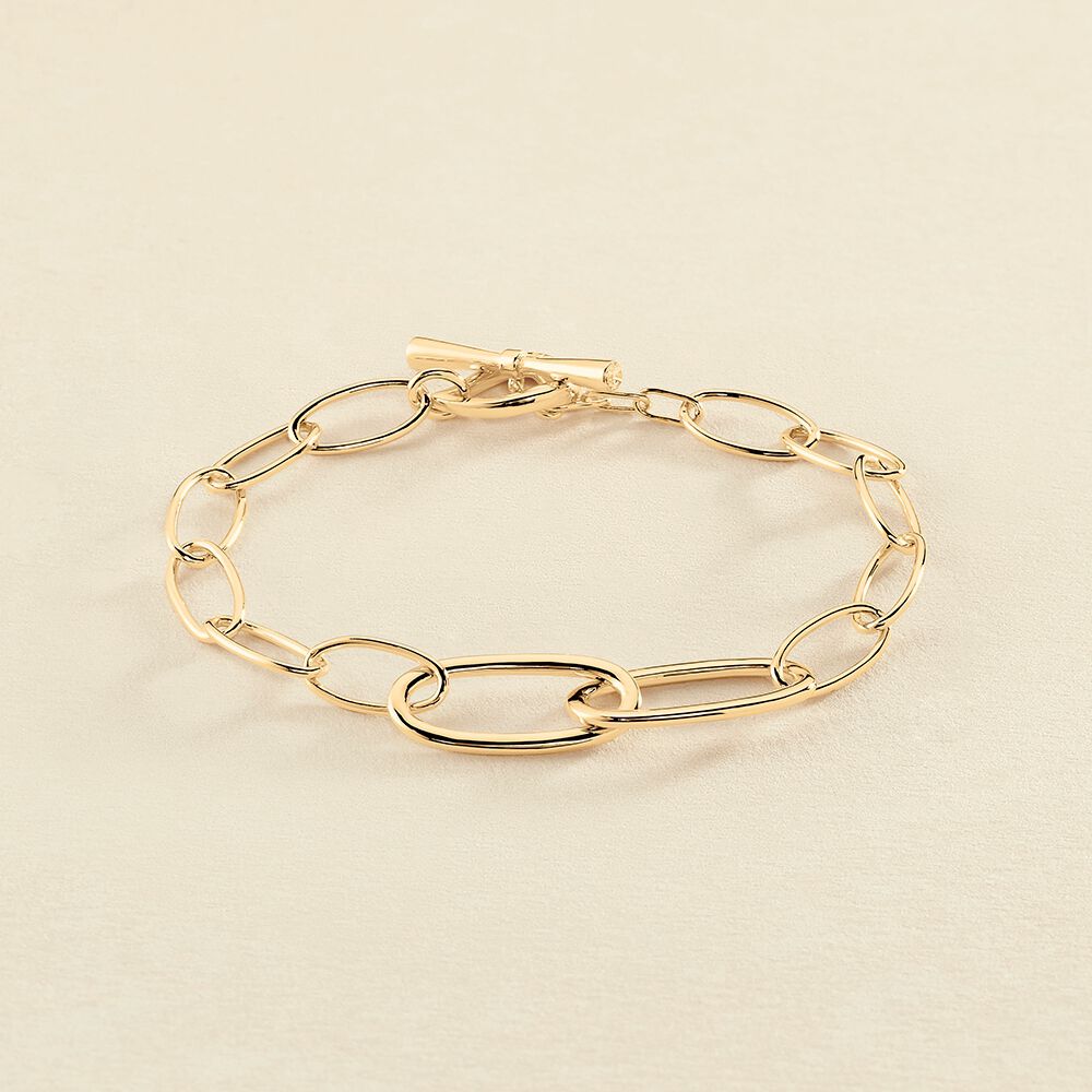 Bracelet souple CHAIN - Doré - Bracelets  | Agatha