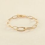 Bracelet souple CHAIN - Doré - Bracelets  | Agatha