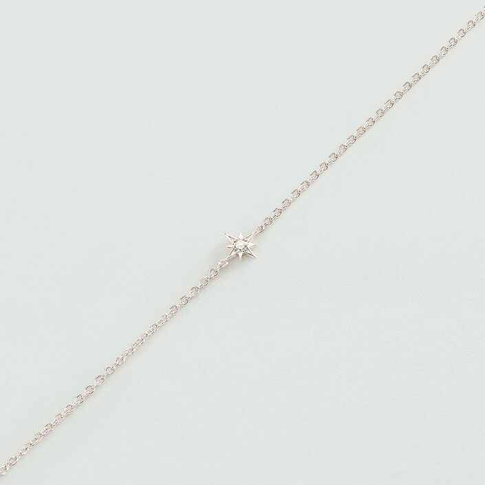 Bracelet souple OURSE - Cristal / Argenté - Bracelets  | Agatha