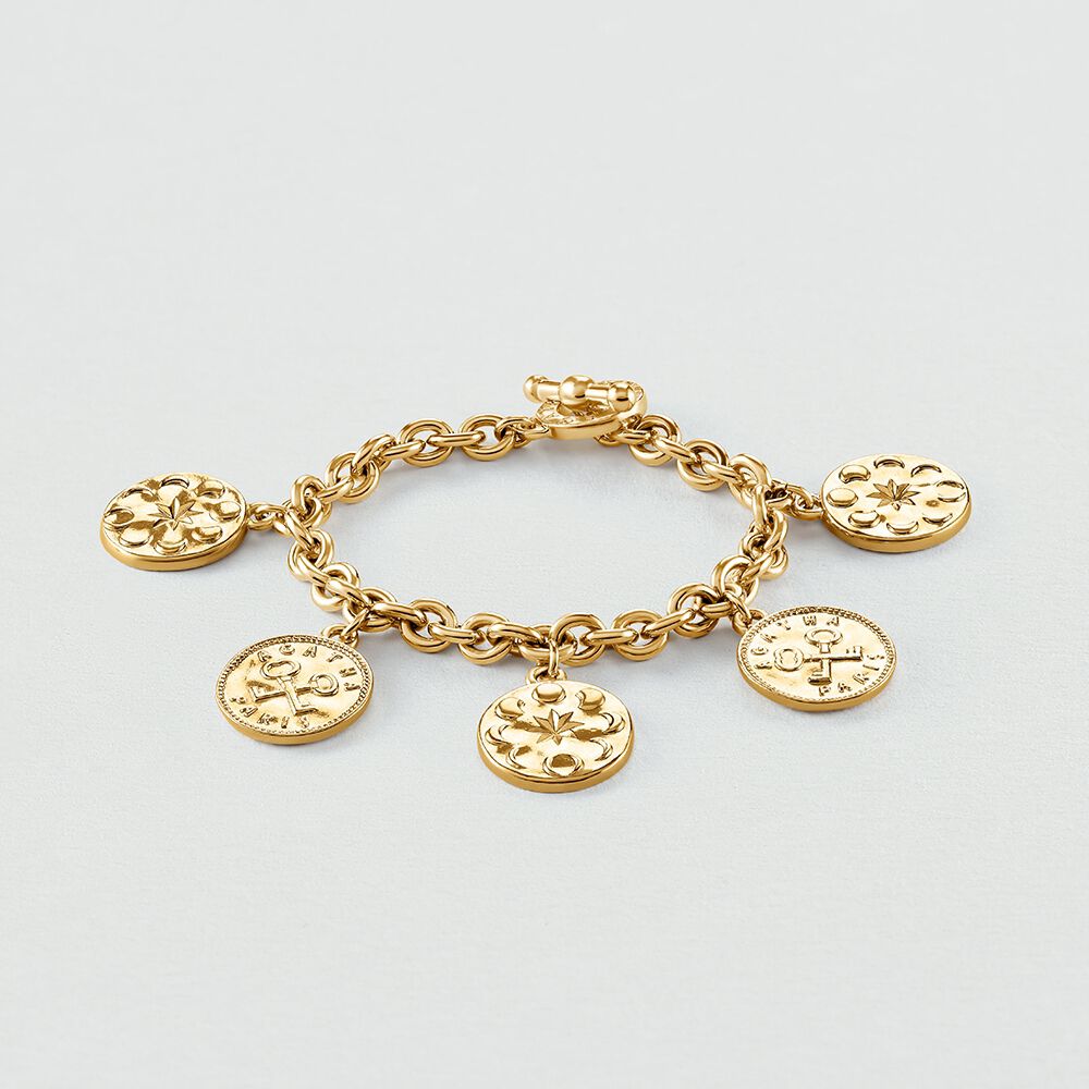 Bracelet souple SAINT HONORE - Doré - Bracelets Breloques  | Agatha