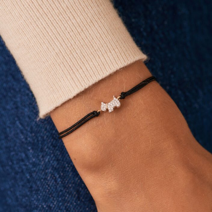 Bracelet cordon MASCOTTE - Argenté / Doré - Bracelets  | Agatha