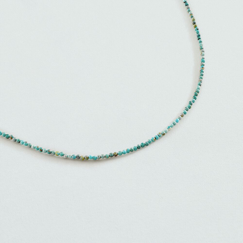 Collier ras du cou PIERRES NATURELLES - Turquoise - Colliers fantaisie  | Agatha