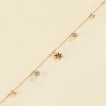 Bracelet souple SPACE AGE - Multicolore / Doré - Bracelets  | Agatha