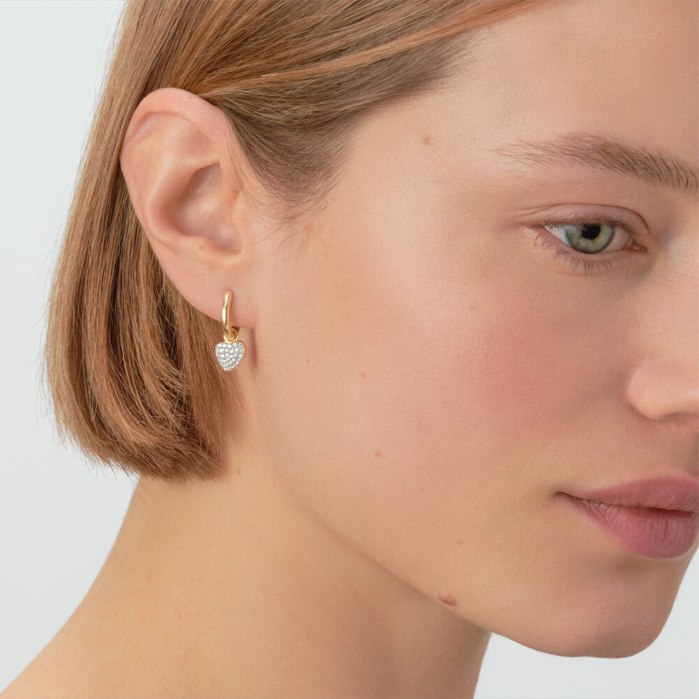 Cr&eacute;oles MONTMARTRE - Cristal / Dor&eacute; - Cr&eacute;oles  | Agatha