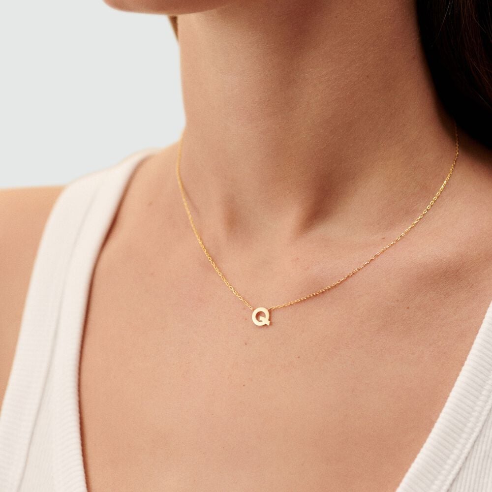 Collier ras du cou ABC - Doré - Colliers ras du cou  | Agatha