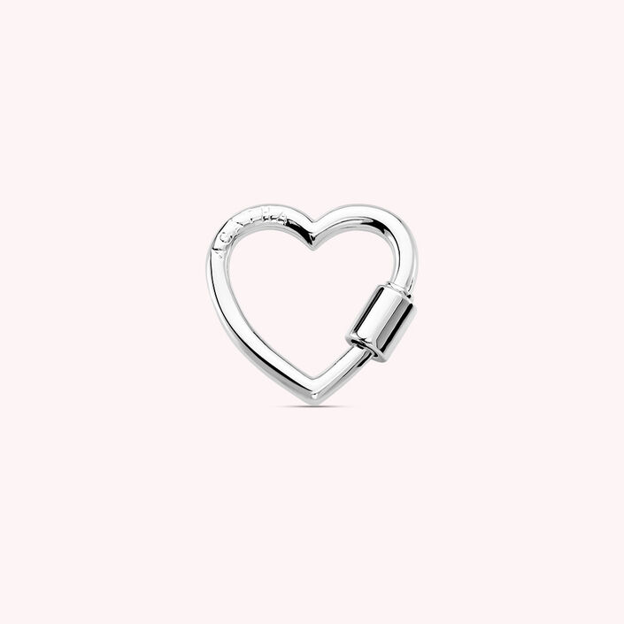 Mousqueton BE LOVED - Argenté - Bijoux  | Agatha
