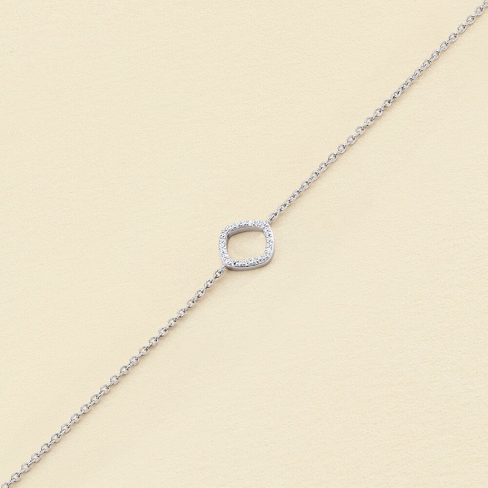 Bracelet souple SISSI - Cristal / Argenté - Bracelets  | Agatha