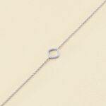 Bracelet souple SISSI - Cristal / Argenté - Bracelets  | Agatha