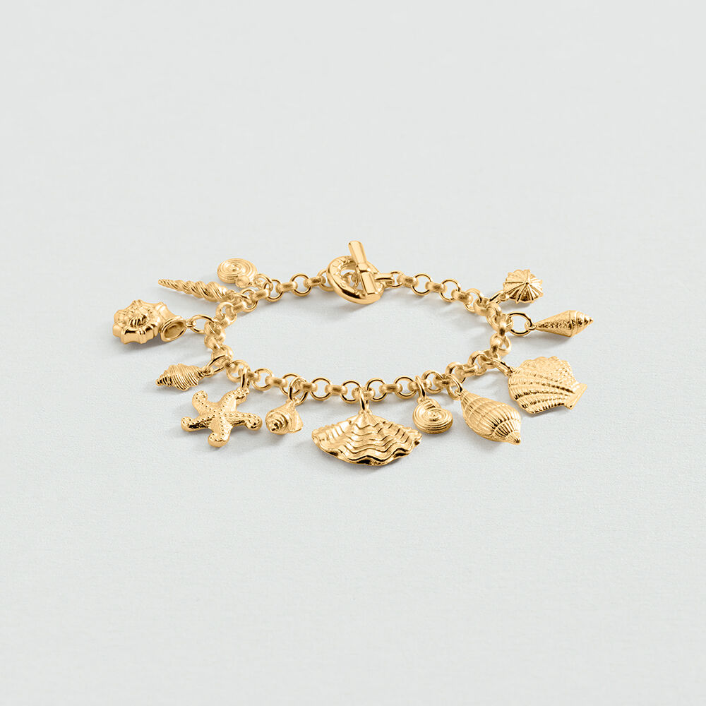 Bracelet souple CALYPSO - Dor&eacute; - Bracelets souples  | Agatha