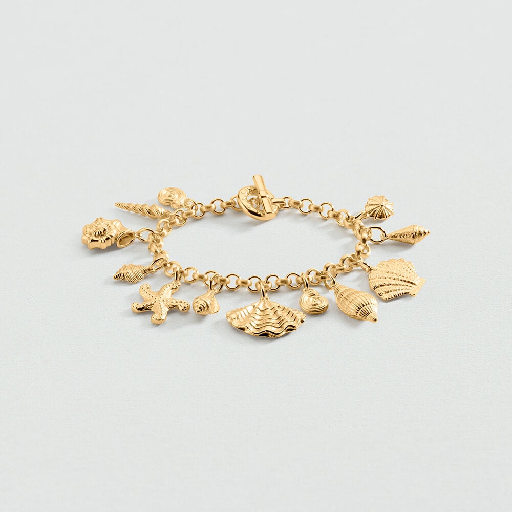 Bracelet souple CALYPSO - Dor&eacute; - Bracelets souples  | Agatha