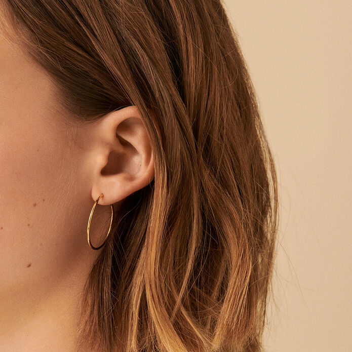 Créoles CREOLA - Doré - Boucles d'oreilles  | Agatha