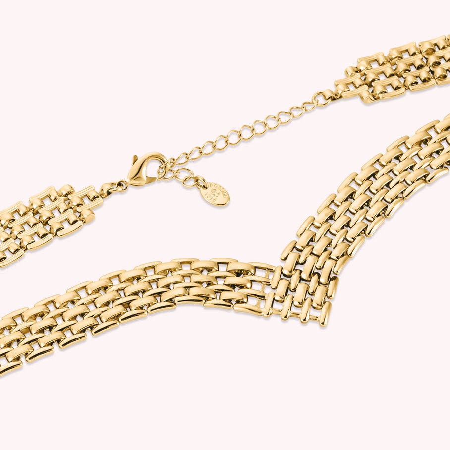 Collier mi-long MINUIT - Doré - Colliers  | Agatha