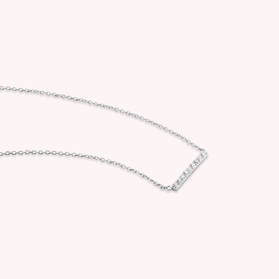 Collier ras du cou BARSHINE - Cristal / Argenté - Colliers  | Agatha