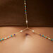 Sautoir SEDUCTION - Bleu / Doré - Colliers  | Agatha