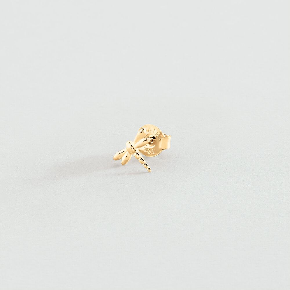 Piercing puce LIBELULA - Doré - Bijoux sans pierre  | Agatha