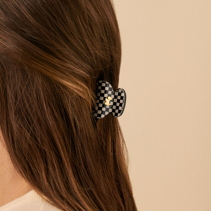Accessoire cheveux BRIGITTE - Noir / Blanc - Accessoires  | Agatha