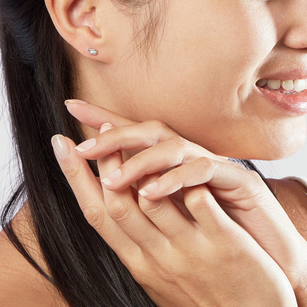 Piercing puce VIRGULA - Cristal / Argent&eacute; - Argent v&eacute;ritable  | Agatha