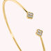 Jonc BELOVED - Cristal / Doré - Bracelets  | Agatha