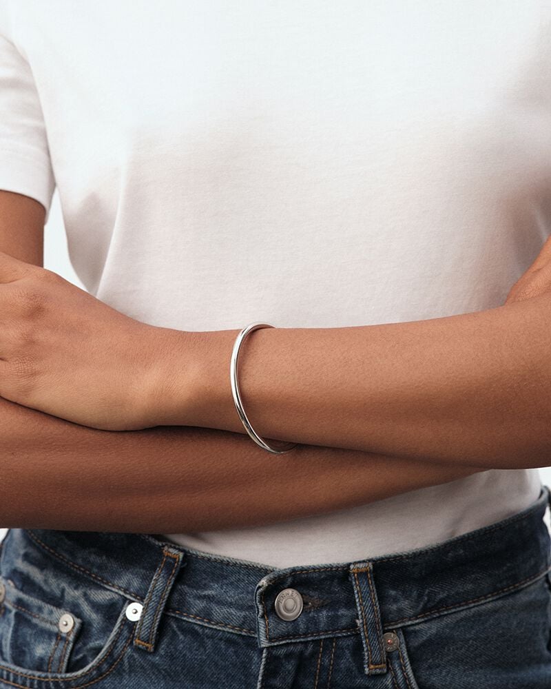 Jonc LISA - Argenté - Bracelets fantaisie  | Agatha Jonc LISA - Argenté - Bracelets fantaisie  | Agatha