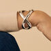 Manchette ICONIQUE - Argenté - Bracelets  | Agatha