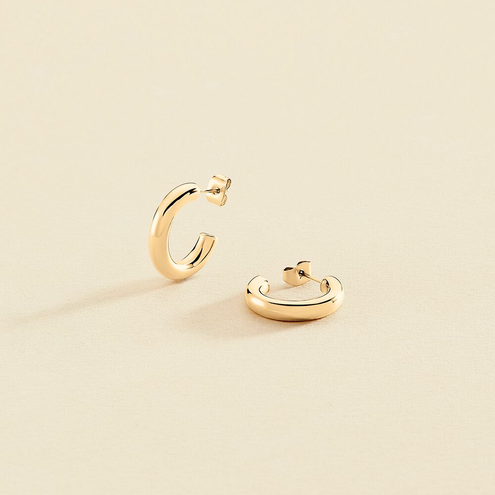 Créoles GIPSY - Doré - Boucles d'oreilles  | Agatha