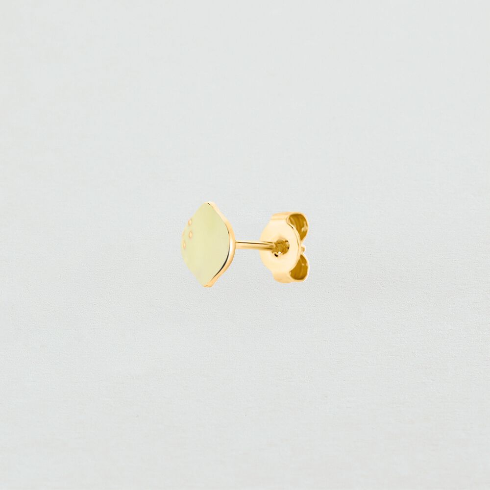 Piercing puce LEMON - Jaune / Dor&eacute; - Piercings  | Agatha