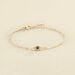 Bracelet souple IMPERIAL - Noir / Doré - Bracelets  | Agatha