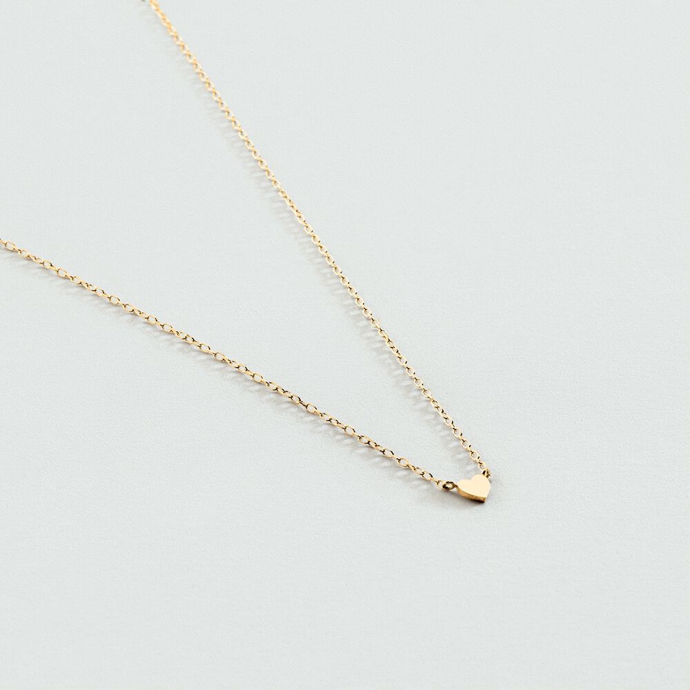 Collier ras du cou WITH LOVE - Doré - Colliers fantaisie  | Agatha