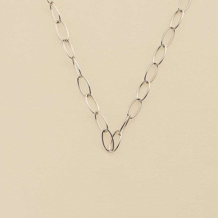 Sautoir CHAIN - Argenté - Colliers  | Agatha