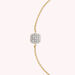 Bracelet souple GLORIA - Cristal / Doré - Bracelets  | Agatha