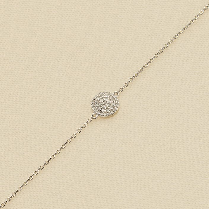 Bracelet souple CRISTAL - Cristal / Argenté - Bracelets  | Agatha