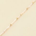 Bracelet souple DIONE - Perle / Doré - Bracelets  | Agatha
